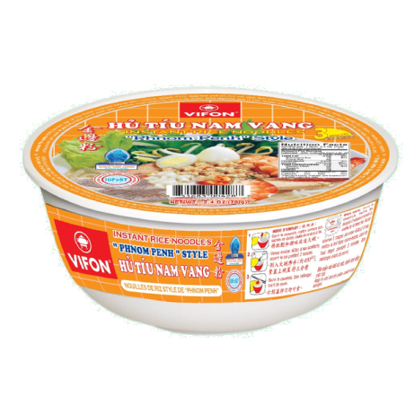 Soup vermicelli Phnom Penh Hu iwt Nam Vang bowl VIFON 70g Vietnam