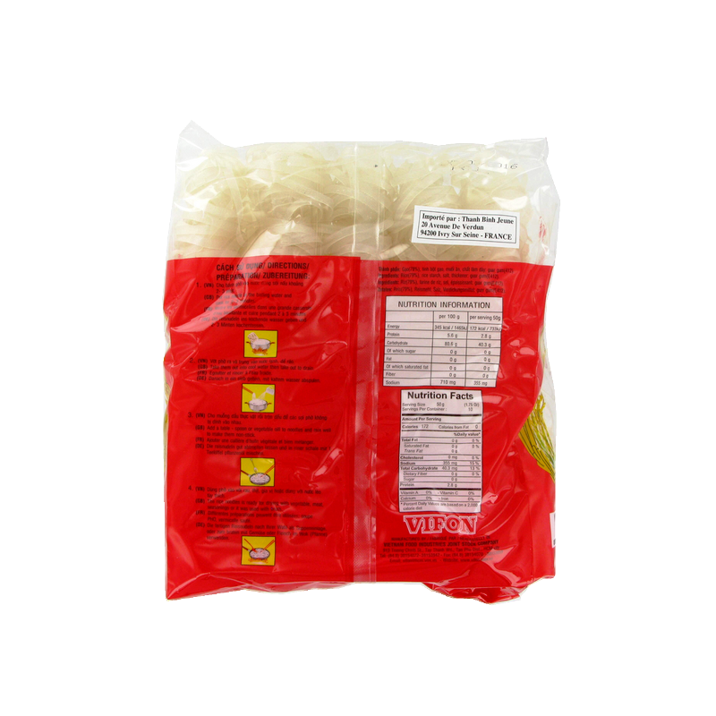 Vermicelle riz pho Bong Lua Vang VIFON 500g Vietnam Vermicelle riz pho Bong Lua Vang VIFON 500g Vietnam