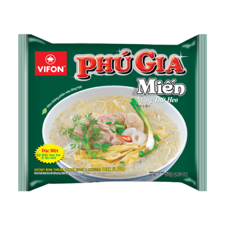 Soupe vermicelle porc PHU GIA VIFON 50g Vietnam