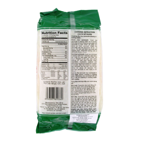 Reisnudeln, frischen Bambus 400g Vietnam