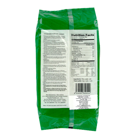 Vermicelle de riz fin baitoey Banh hoi la dua Bambou 40x340g Vietnam