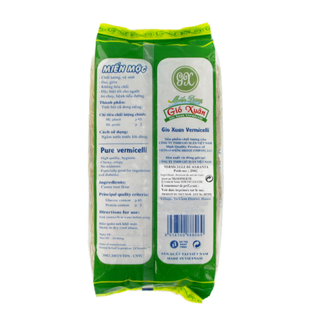 Vermicelli maranta Mien Dong GIO XUAN 250g Vietnam
