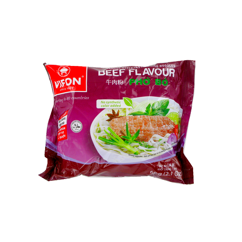 Soupe pho boeuf VIFON 3x30x60g Vietnam