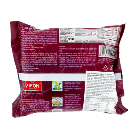 Zuppa pho manzo VIFON 60g Vietnam