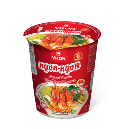 Suppe, Nudel-Lau-Thai-Tom-Yum-VIFON LY 60g Vietnam