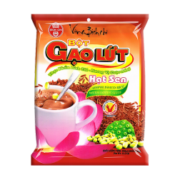 La preparación de la bebida de arroz lotus BICH CHI 350g de Vietnam