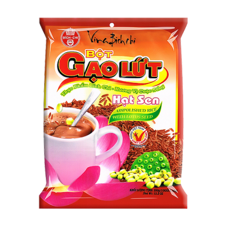 Préparation boisson au riz complet lotus BICH CHI 350g Vietnam