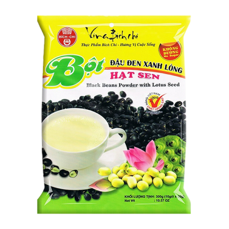 Vorbereitung getränk schwarze bohne lotus BICH-CHI-350g Vietnam