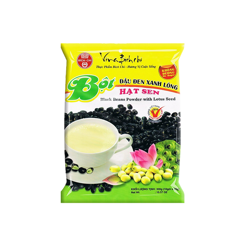 Préparation boisson haricot noir lotus BICH CHI 350g Vietnam Préparation boisson haricot noir lotus BICH CHI 350g Vietnam