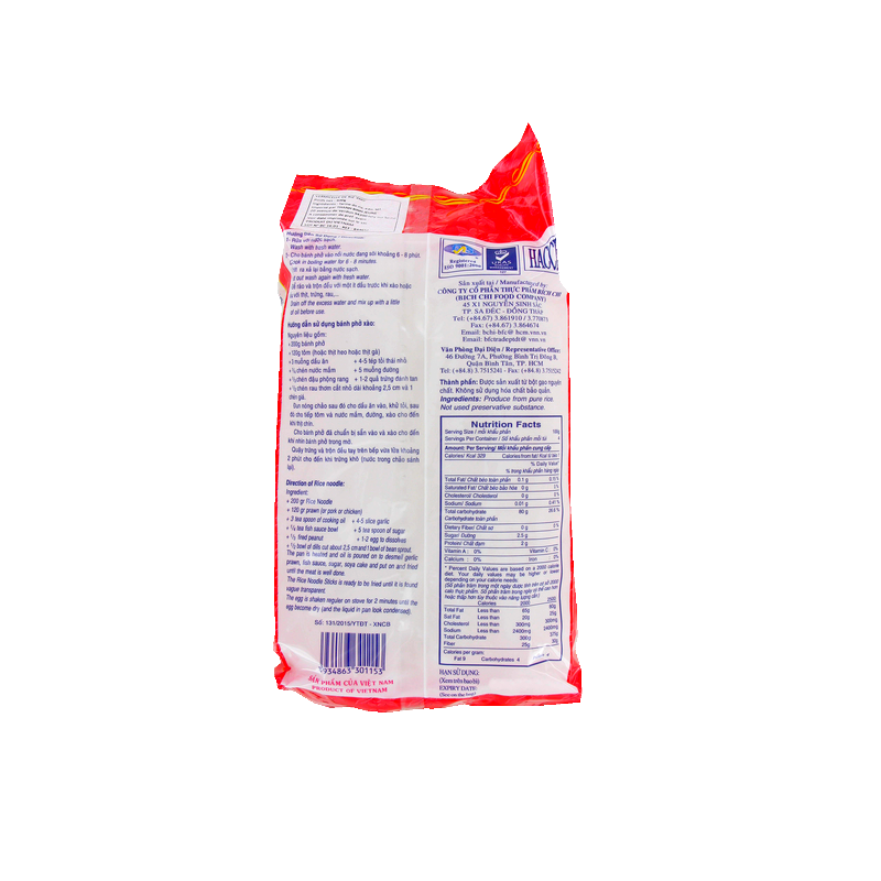 Vermicelle de riz Pho BICH CHI 400g Vietnam Vermicelle de riz Pho BICH CHI 400g Vietnam