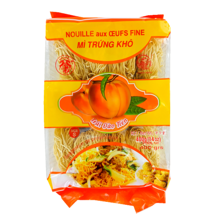 Mì trứng khô RỒNG VÀNG sợi nhỏ 400g Việt Nam
