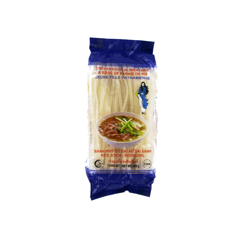Fideos de arroz pho NIÑA de 5 mm de Vietnam 400g