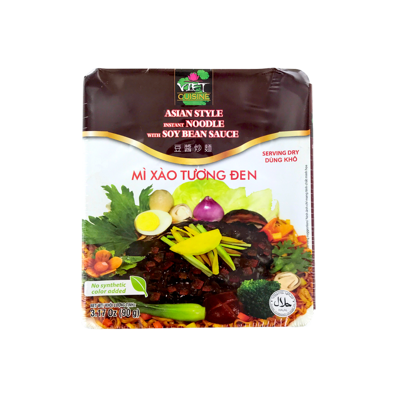 Mì Ramen xào tương đen Bát Jjajang viet CUISINE 90g Việt Nam