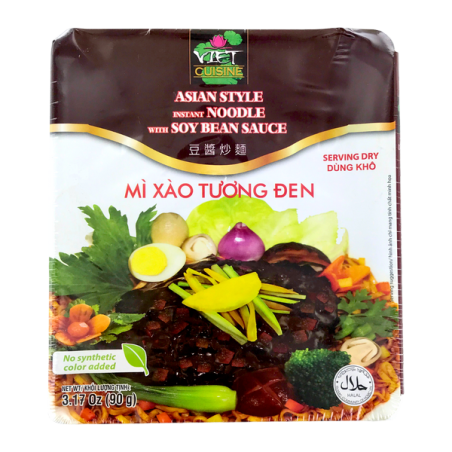 Stir-fried Ramen Noodles with Black Soy Sauce Jjajang Bowl VIET CUISINE 90g Vietnam