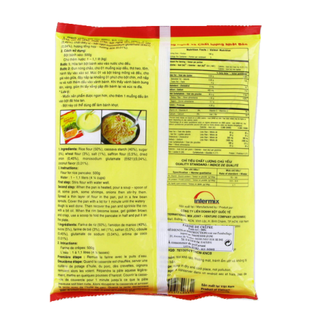 Farine crêpe banh xeo huong xua MIKKO 30x500g Vietnam
