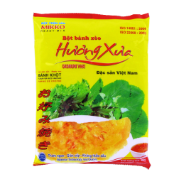 Flour pancake banh xeo huong xua MIKKO 500g Vietnam