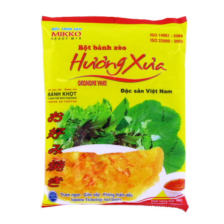 Bánh crepe bánh xèo hương MIKKO 500g Việt Nam