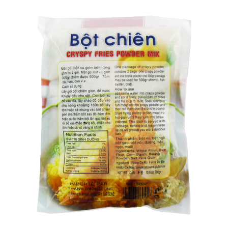Bột chiên xù giòn RỒNG VÀNG 300g Việt Nam