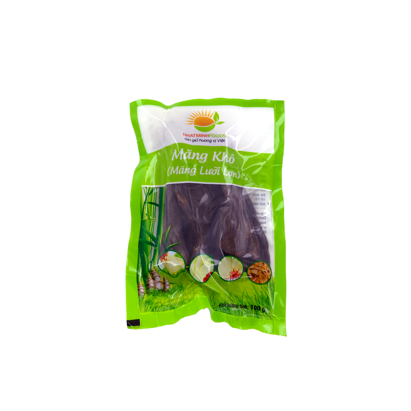 Pousse de bambou séché Mang Luoi Lon NHAT MINH 100G Vietnam