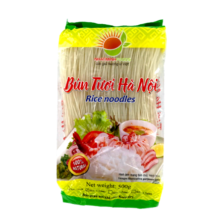 Frische Reisnudeln Ha Noi NHAT MINH 500g Vietnam