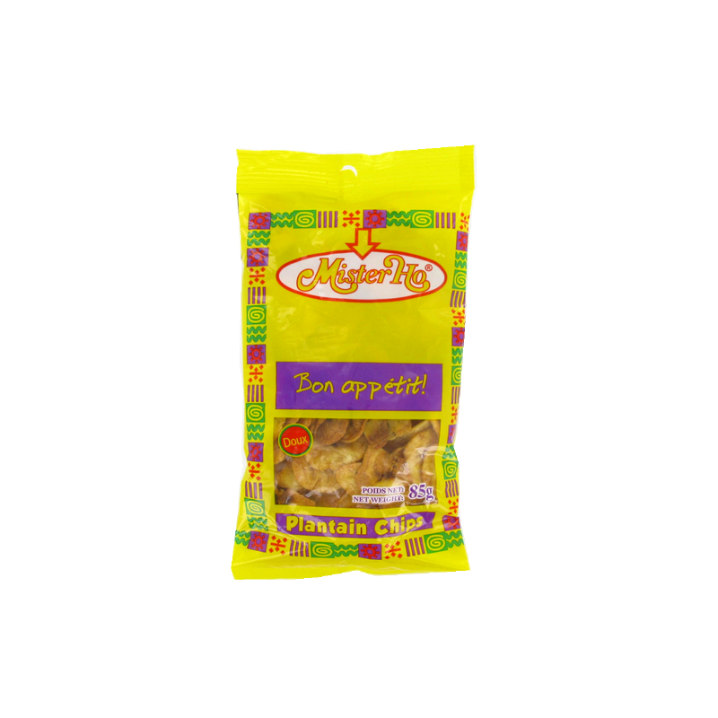 Chip banane plantain doux 85g - Afrique