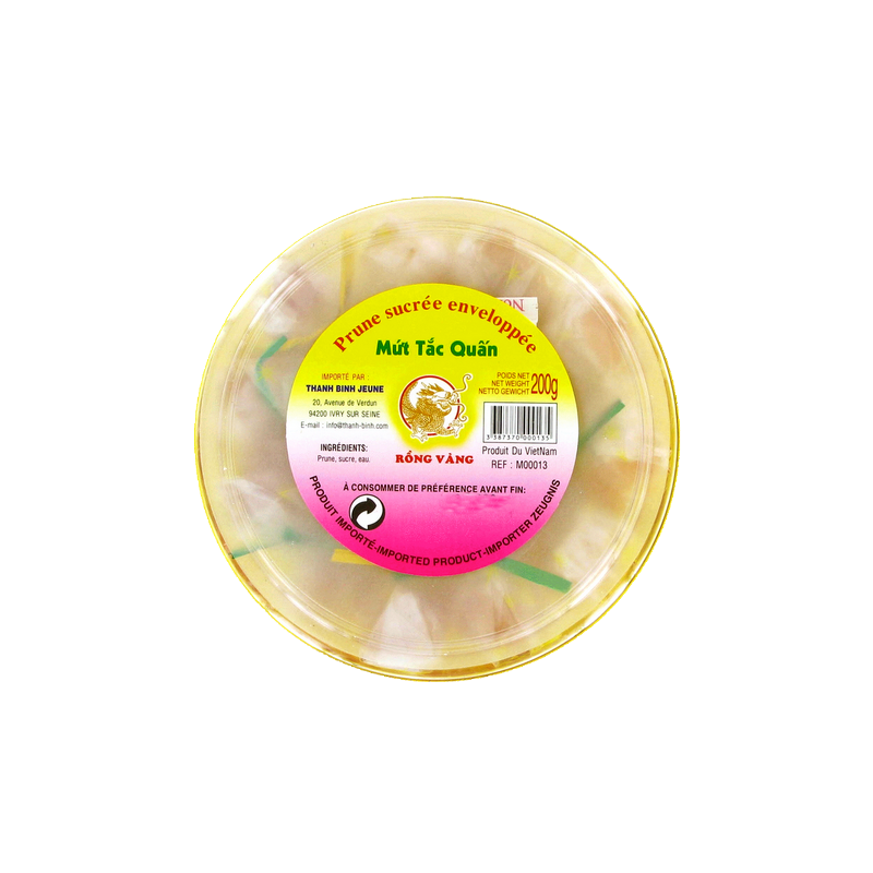 Prune sucrée enveloppée 200g