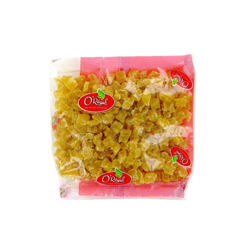 Gingembres cubes cristallisés ORIENCO 250g Vietnam Gingembres cubes cristallisés ORIENCO 250g Vietnam