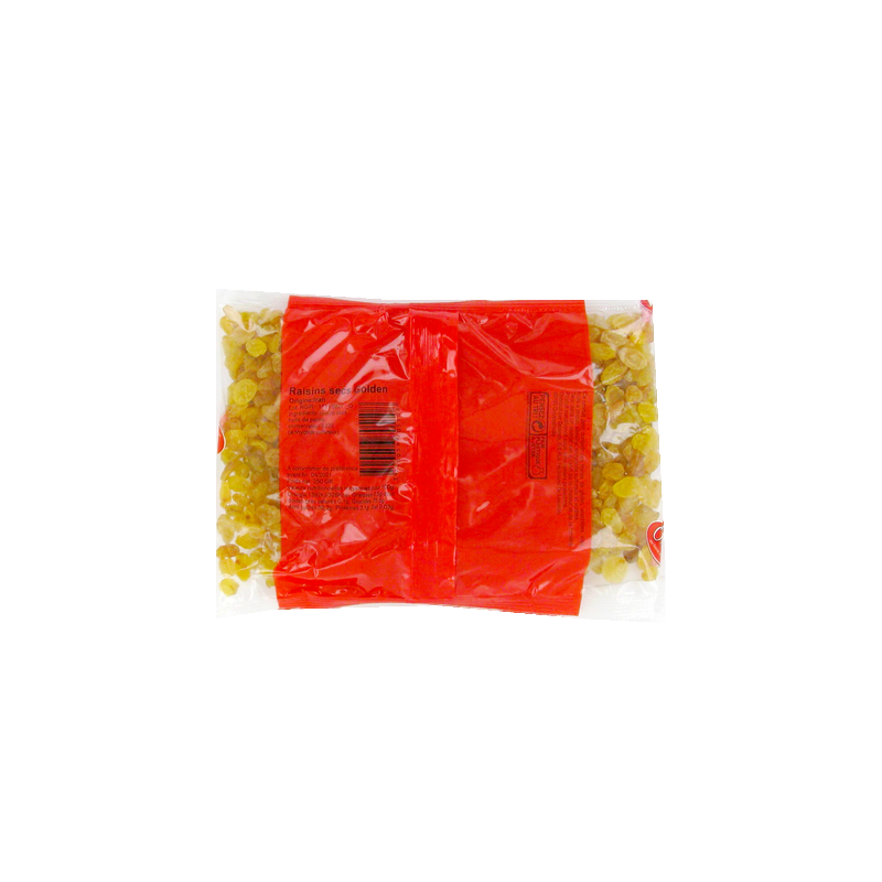 Raisins secs Golden jaune ORIENCO 250g