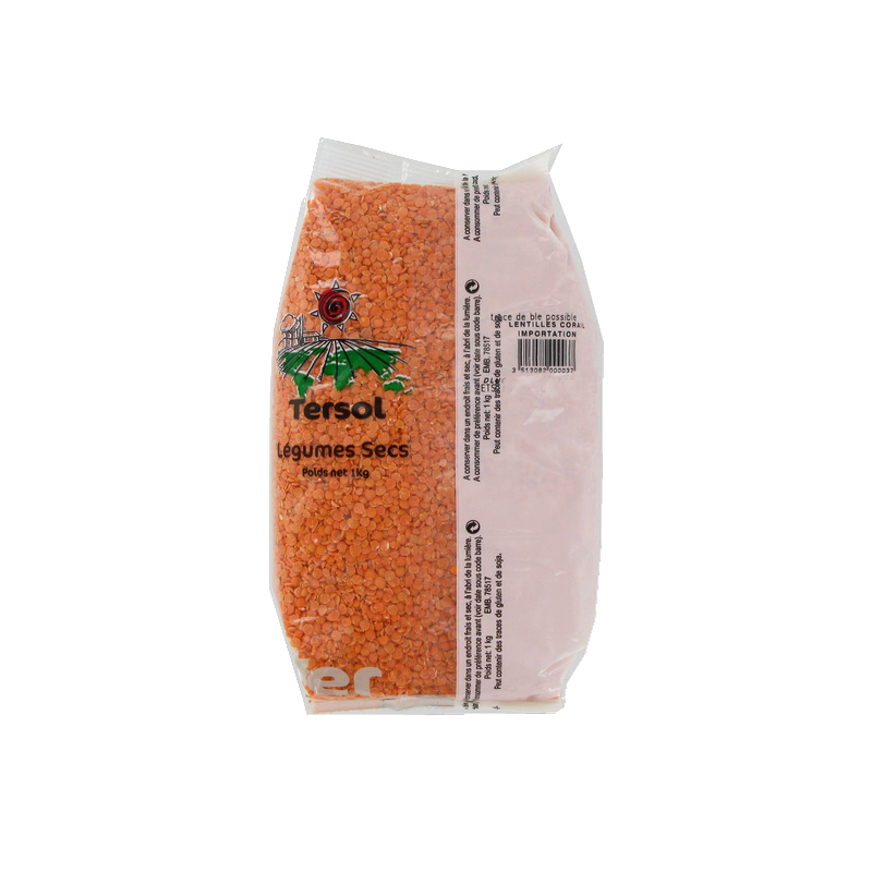 Lentille corail TERSOL 1kg