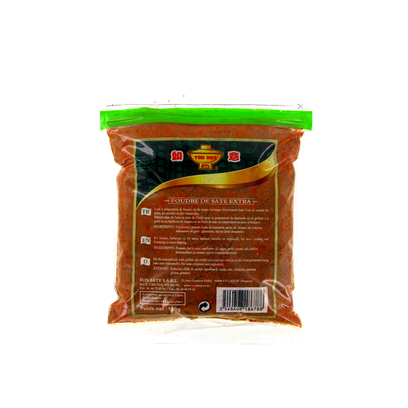 Poudre de saté extra YOU HUY 500g France Poudre de saté extra YOU HUY 500g France