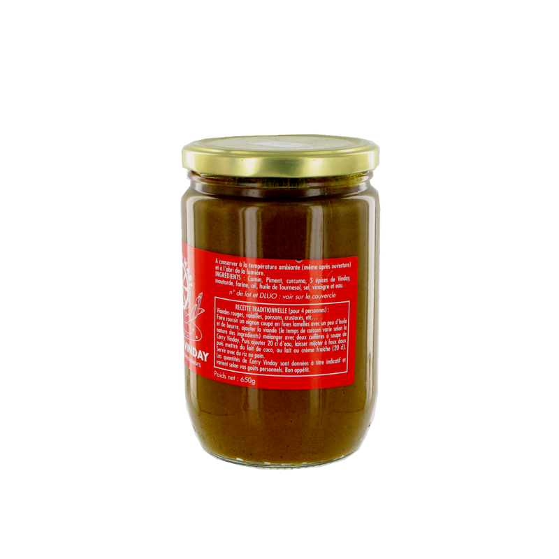 Curry Vinday CARI MAEL 650g France Curry Vinday CARI MAEL 650g France