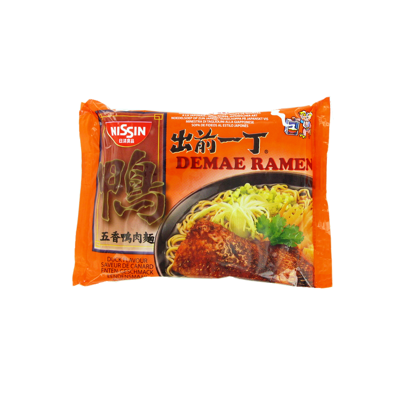 Soupe nouille Ramen Demae canard NISSIN 100g Hongrie Soupe nouille Ramen Demae canard NISSIN 100g Hongrie
