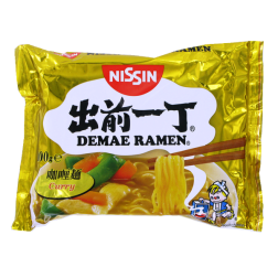 Suppe, nudeln Demae Ramen curry-NISSIN-100g Ungarn