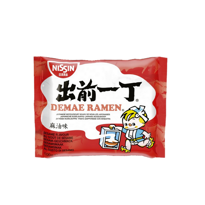 Soupe nouille Ramen Demae sésame NISSIN 100g Hongrie Soupe nouille Ramen Demae sésame NISSIN 100g Hongrie