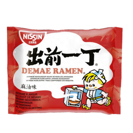 Suppe, nudeln Demae Ramen sesam-NISSIN-100g Ungarn