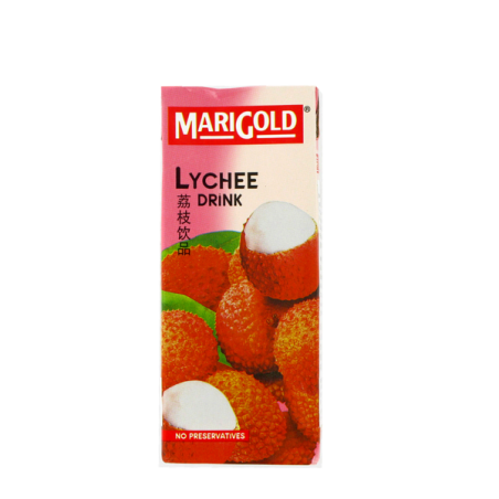 Jus de litchi en brique MARIGOLD 250ml Malaisie