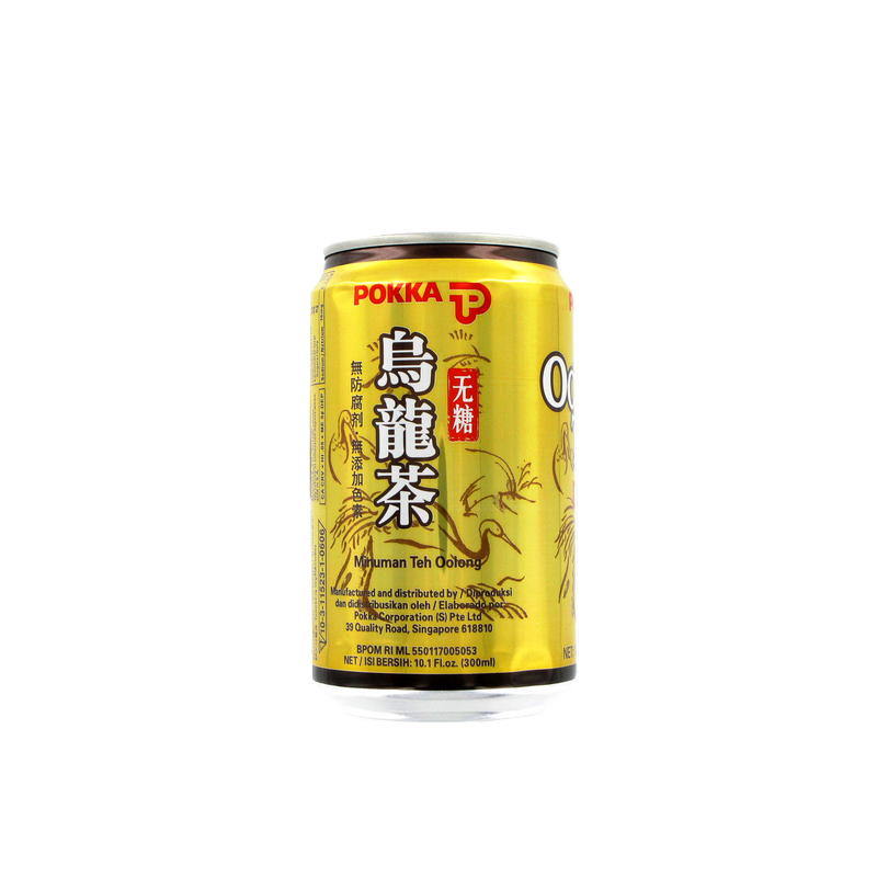 Boisson thé Oolong sans sucre POKKA 330ml Singapour Boisson thé Oolong sans sucre POKKA 330ml Singapour