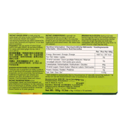Preparation drink ginger GOLD KILI 180g Singapore Preparation drink ginger GOLD KILI 180g Singapore