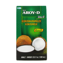 Lait de coco AROY-D 12x1L Thailande