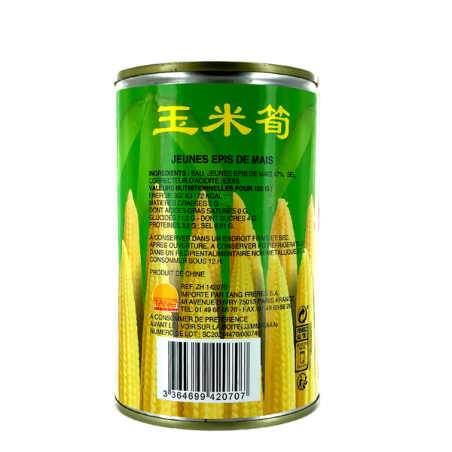Le orecchie dei giovani di mais natura PSP 425g Thailandia