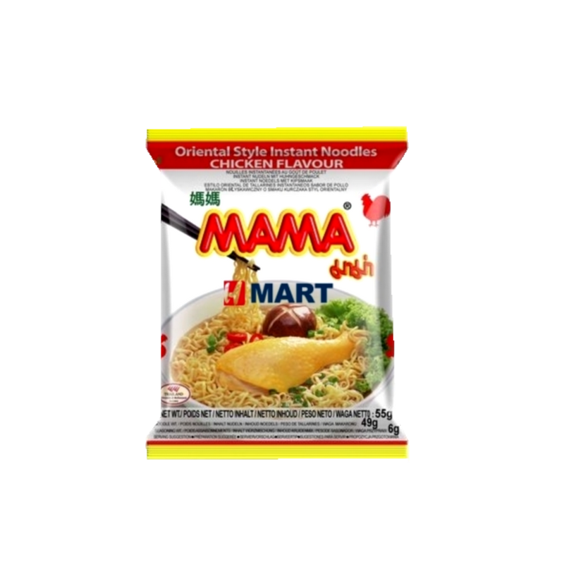 MAMA chicken instant noodles 55g Thailand MAMA chicken instant noodles 55g Thailand