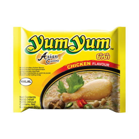 Nouille instantanee Yum yum poule 60g