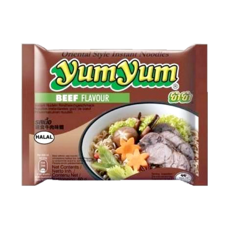 Suppe, rindfleisch-nudel-YUM YUM-60g Thailand