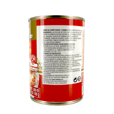 Suppe rote curry AROY-D 400g Thailand