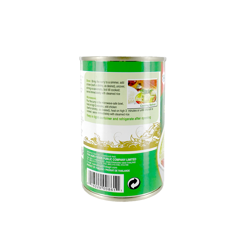 Preparation sauce curry vert 400ml Preparation sauce curry vert 400ml