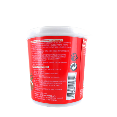 Pâte de curry rouge COCK 24x400g Thailande