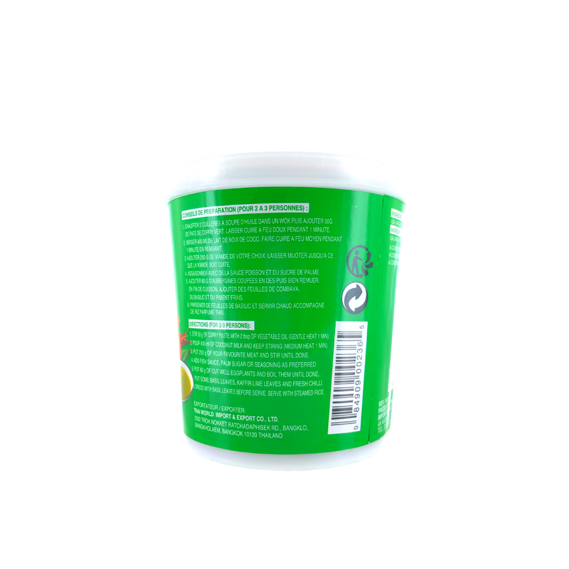 Pate curry vert 400g Pate curry vert 400g