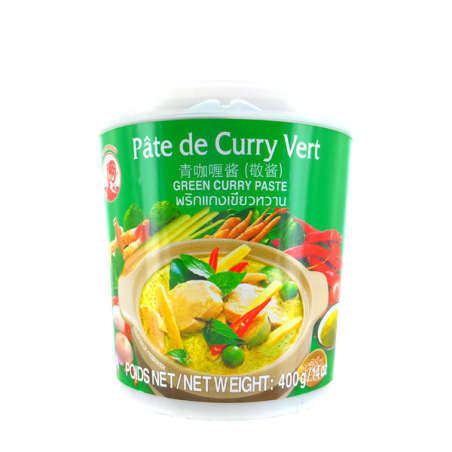Pate curry vert 400g