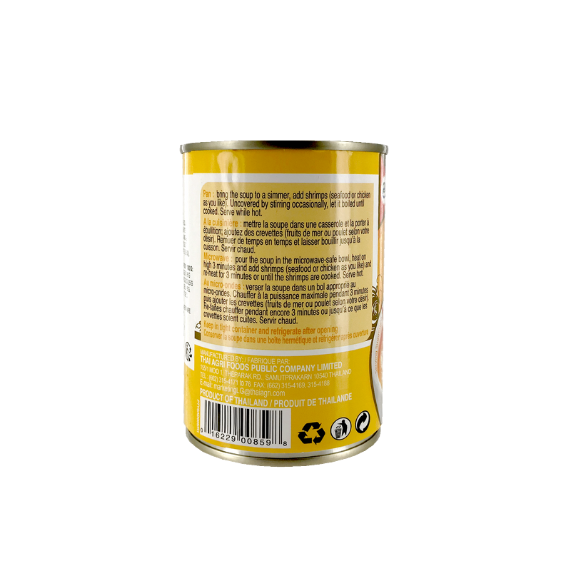 Soupe tom yum 411g - Thaïlande Soupe tom yum 411g - Thaïlande