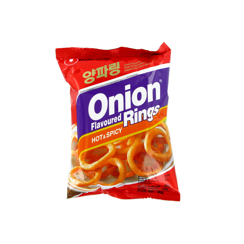 Chip onion épicé 40g - Corée Chip onion épicé 40g - Corée